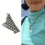 Flgo Mặt dây chuyền trang sức bạc cổ có mặt để làm đồ trang sức và những người đam mê thủ công