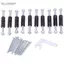 Belleshopp Công cụ sửa chữa ổ cắm trên tường Hộp nối Bộ thanh chống kích thước tiêu chuẩn và cờ lê Chủ đề rõ ràng để lắp đặt điện (86 Thanh chống kim loại)
