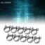 Belleshopp Kẹp ống 10 chiếc Kẹp ống nhiên liệu nhỏ bằng thép không gỉ 6mm-20mm Kích thước tùy chọn(1)