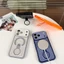 Sang Trọng Nhẫn Làm Mát Đứng Từ Tính Ốp Lưng Điện Thoại iPhone 17 16 15 14 11 12 13 Pro Max Tản Nhiệt Chống Sốc TPU Cover Fund