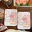 Gương Gấp Trang Điểm Mini Họa Heo Pastel Dễ Thương Gương Cầm Tay Bỏ Túi Đi Du Lịch