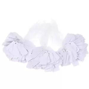 Bigapple 300 Cái nhãn dây buộc dây dây buộc trang sức hàng hóa hiển thị giá thẻ RDG