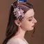 MAKY Ngọc Trai Kim Cương Giả Hoa Cưới Tóc Phụ Kiện Tóc Cho Nữ Handmade Đính Hạt Kẹp Tóc Đồ Trang Trí Tóc Trang Sức Cô Dâu Mũ Đội Đầu VN