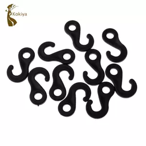 10 Cái / bộ Nhựa Thắt Lưng Móc Khóa Cho Lều Mái Hiên Dây Bungee Đầu Dây
