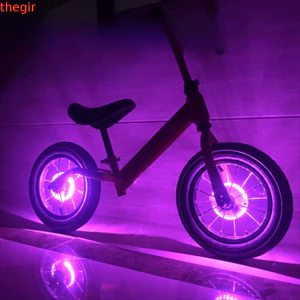 Đèn bánh xe đạp THEGIRL8B, Đèn LED nói xe đạp chống nước chống mưa, USB trượt nhẹ có thể sạc lại Đèn LED sáng an toàn cho xe đạp trung tâm xe đạp leo núi