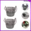 Chậu cây trong nhà Chậu hoa mộc mạc Vintage