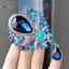 JULYHOT Sang Trọng Thanh Lịch Lớn Pha Lê Giọt Nước Thổ Cẩm Dành Cho Nữ Cô Gái Vintage Thời Trang Mặt Dây Chuyền Xước Thanh Lịch Đám Cưới Chân Trang Sức Massivedeals