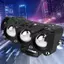 Đèn LED lái xe Mini siêu sáng Đèn sương mù cho xe máy và Tru 12 / 24V Đẹp