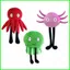 PS1 KinitoPet Búp Bê Sang Trọng Quà Tặng Cho Trẻ Em Kinito The Axolotl Ngọc Thạch Đồ Chơi Nhồi Bông Cho Trẻ Em Trò Chơi Kinh Dị SP1