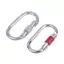 Ziyulinyuk 25KN An toàn leo núi cường độ cao Lo Bule Điện di hình chữ O Chuyên nghiệp Carabiner Rappelling Leo núi Tiếp liệu VN