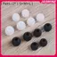 JASMINE 6 Cặp / 2 * (S + M + L) Miếng đệm tai bằng cao su silicon Tai nghe nhét tai đa năng Tai nghe nhét tai thay thế Tai nghe nhét tai Đệm JASMINE