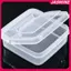 JASMINE 1 Chiếc Flip-top Bơ Blo Phô Mai Lát Hộp Bảo Quản Trong Suốt Tủ Lạnh Di Động Rau Củ Tươi Hộp Đựng JASMINE