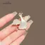 AqToCna Dễ Thương Hình Ngỗng Thổ Cẩm Tự Nhiên Mẹ Của Ngọc Trai Inlay Mạ Vàng Viền Nhẹ Thời Trang Ve Áo Pin Cho Tất Cả Dayfort Mặc AqToCna