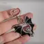 PNPIA- Thay Thế Grunge Bat Móc Khóa Trái Tim Bule Punk Phong Cách Phụ Kiện Cho Giày Bốt Túi Bapas Quà Tặng Cho Nữ