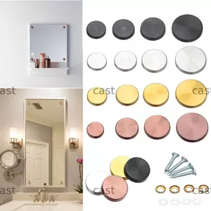 Ốc vít CAST Nắp trang trí Cải tiến nội thất bằng thép không gỉ Phần cứng Gương Chốt