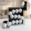 Hộp trưng bày có đường ray nghiêng Hộp trưng bày bóng golf trong suốt Hộp đựng bóng golf Tiết kiệm không gian trang trí cho người chơi gôn, phòng chơi Game