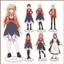 SQ11 Tôi Yêu Với Kẻ Phản Diện Hình Đồ Chơi Mô Hình Acrylic Đứng Anime Đĩa Giữ Taylor Rae François Claire Ho