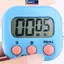 MAKY Hẹn giờ nhà bếp LCD từ tính Đồng hồ đếm ngược kỹ thuật số có chân đế Nấu ăn thực tế Nướng bánh Báo động thể thao Clo Nhắc nhở Dụng cụ VN
