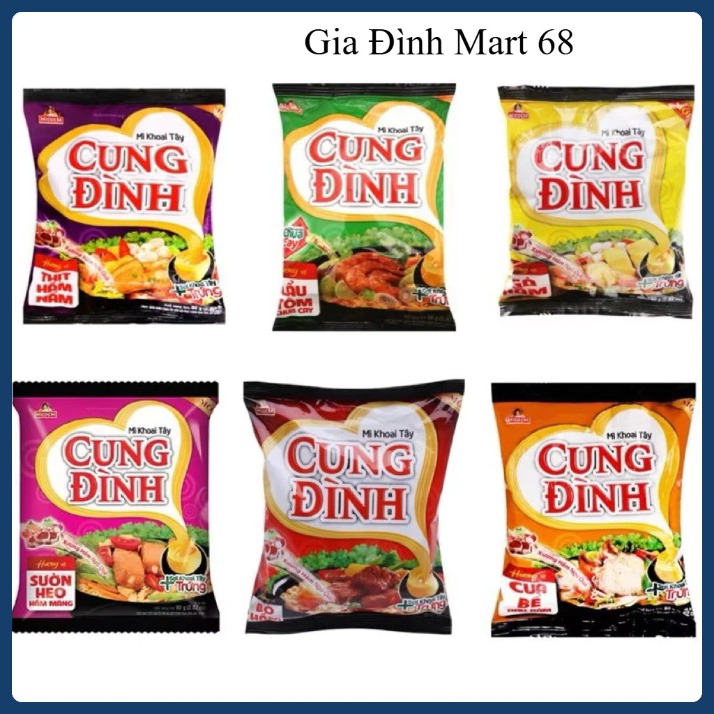 MÌ CUNG ĐÌNH KHOAI TÂY LẨU TÔM CHUA CAY