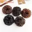 Tóc Tổng Hợp Bun Tóc Giả Nữ Đuôi Ngựa Nối Dài Tóc Scrunchie Co Giãn Thịt Viên Đầu Tóc Scrunchie Quấn Hiện Thực Tự Nhiên