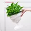 1 Bình nhựa gợn sóng nước lớn Sắp xếp chậu hoa Phong cách Bắc Âu hiện đại Nhà Phòng khách Trang trí máy tính để bàn Trang trí