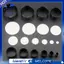 Bộ 10 Lỗ Da Đấm Chết Bộ Thiết Kế Tròn Thép Carbon Cao Cấp Cho Đồ Thủ Công DIY- Bọt EVA, Bảng Sợi, Đất Sét Tương Thích