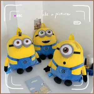 Ba Lô Minion SQ11 Dành Cho Nữ Nam Sinh Viên Dung Tích Lớn Thời Trang Cá Tính Đa Năng Túi Nữ
