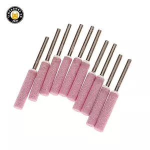 {TB & Bag} 10 Cái Máy mài cưa xích Tập tin đá mài 4 / 4.8 / 5.5 / 6mm Bộ mài cưa xích để đánh bóng Kim loại Máy mài cưa xích.