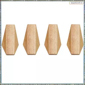 Phong Cách Nhật Bản Đơn Giản ern Gỗ Chắc Chắn Móc Treo Tường Trang Trí Hộ Gia Đình Khăn Móc Chìa Khóa Lắp Phòng Áo Móc
