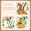 Động Vật Dễ Thương Trẻ Em Giấy Dán Tường Decal 4 Hoạt Hình Rừng Động Vật Cây Dán Tường Cho Trẻ Em Phòng Mầm Non Trang Trí Tường