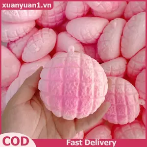 XUAN Chậm Rebound Bóp Căng Thẳng Bóng Hồng Dứa Bun Có Thể Khuôn Mềm Fidget Đồ Chơi Cho Trẻ Em Người Lớn Nhà Thư Giãn Tiệc Quà Tặng VN