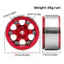 4 21mm 5mmHex Kim Loại Đĩa Sâu 0.7 "Beadlock Bánh Xe Trung Tâm Vành Bánh Xe Cho AXIAL 1 / 30 SCX30 Ford Bronco Jeep Wrangler K10 Ascent-32 RC Xe Bánh Xích