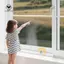 Bộ khóa cửa sổ trượt hợp kim nhôm-10-Pack Bạc để tăng cường an ninh gia đình
