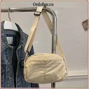 Túi đeo chéo ORDOBOX, Túi vuông thông thường khô nhanh, Túi đeo vai Nylon phong cách Nhật Bản dung tích lớn dành cho nữ