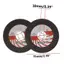 XUAN 5 Chiếc 3inch 75 * 1.2 * 10 Lỗ Đĩa Cắt Mini Nhựa Tròn Mài Bánh Xe Chà Nhám Đĩa 75 Mm Cho Máy Xay Góc Thép Đá Cắt Góc Mài Bit VN
