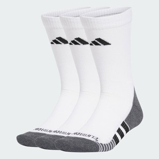 adidas Gym & Training Bộ 3 Đôi Tất Cổ Trung Lót Đệm Chuyên Dụng CLIMACOOL Unisex trắng JD9575