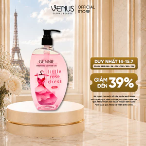 Sữa tắm nước hoa Nữ Gennie Little Dress 450ml lưu hương lên đến 4H