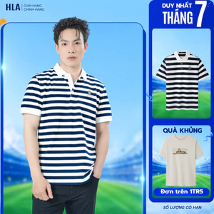 Áo Polo Nam Ngắn Tay HLA x ZOLA, Cotton Cao Cấp, Thoáng Mát & Năng Động
