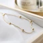 Vòng tay titan nữ không gỉ không phai màu lắc tay nữ mạ vàng 18k kiểu dáng viên bi phong cách nhẹ nhàng
