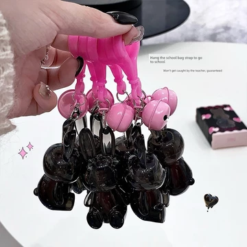 black rouge son bóng black rouge Gege Gấu Thỏ Đen Bóng Nước Son Bóng Son Bóng Dưỡng Ẩm Gương Toot Lip Daily Plain Face White