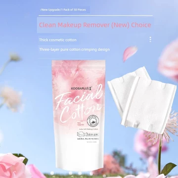 bông tẩy trang bông tẩy trang lamer Guba Tẩy Trang Cotton Trang Điểm Cotton Trang Điểm Cotton Mặt Mắt Môi Chuyên Dụng Ướt Cotton Miếng Lót Dày Nhỏ Tiết Kiệm Nước Mềm Mại