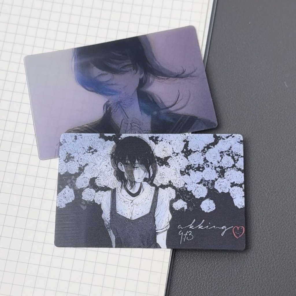 Chainsaw Man Reze 3D Lenticular Shift Card, Dynamic Image Change Anime Photo Card, Bộ sưu tập người hâm mộ Lưu niệm