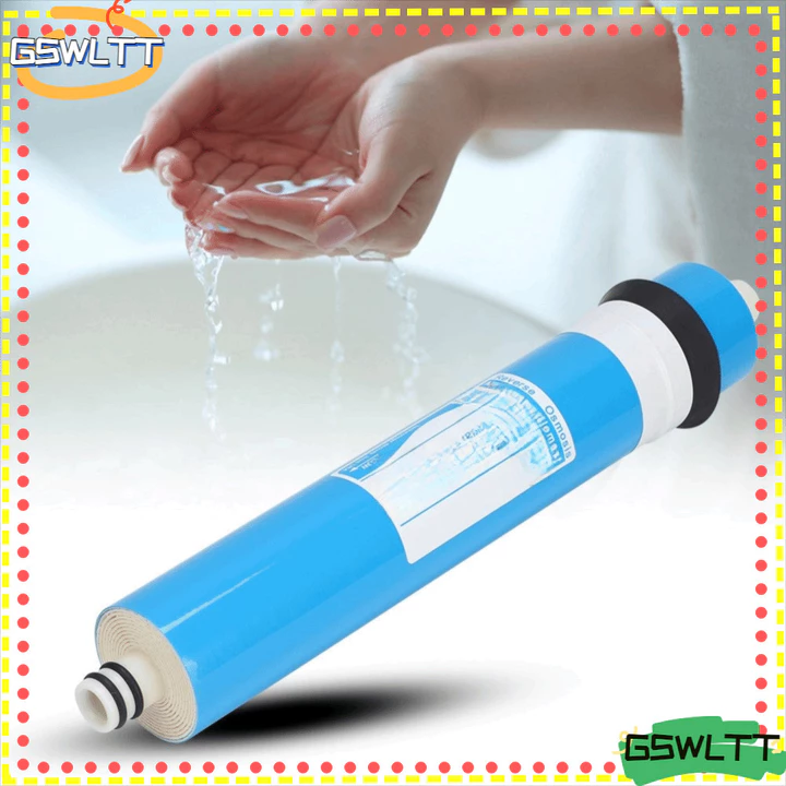 Bộ lọc màng thẩm thấu ngược GSWLTT, Bộ lọc hệ thống nước RO màng RO 75GPD, Bộ lọc nước TFC Universal Fit Blue cho lọc nước gia đình TFC-1812-75G