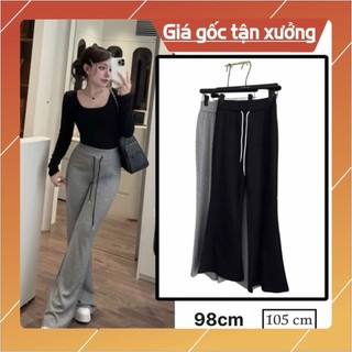 [Q8 NEW ARRIVAL 2025] Titistore95 Quần Loe Basic Quốc Dân Bản Lưng Cao Hack chân dáng hàn vải thun lạnh co giãn mềm mịn
