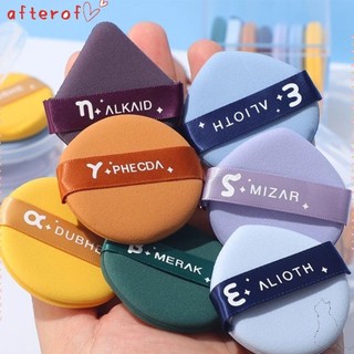 Puff mỹ phẩm AFTEROF, Bột mặt tròn khô và ướt có thể giặt được, Bọt biển trang điểm mềm polyurethane Hydrophilic nhẹ