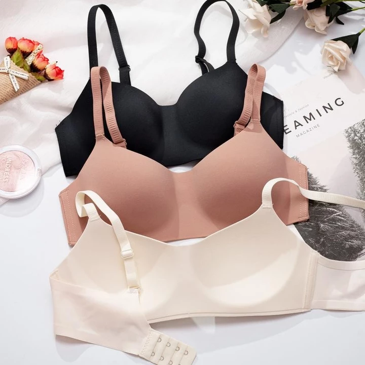 230860 -- Áo Lót Áo Ngực Nữ Không Gọng Chống Xệ Gom Quả Mút Mỏng Áo Bra Su Đúc Không Gọng Mút Mỏng