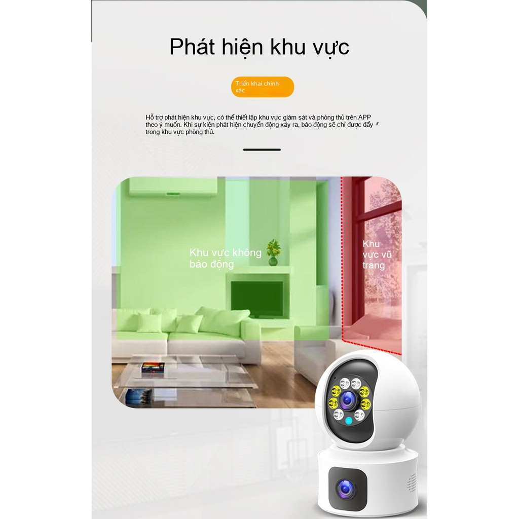 Màn hình thú cưng cho bé Màu sắc Tầm nhìn ban đêm WiFi IP Camera Ống kính kép Màn hình kép