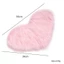 CHEESELY Nail Art Hand Rest Pad, Nền ảnh lông mềm có thể gập lại, Đạo cụ chụp ảnh thời trang Phát trực tiếp Màn hình vải Dụng cụ làm móng