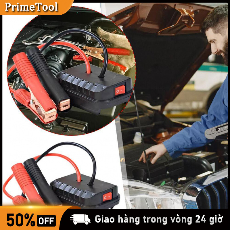 Bộ Kích Bình 18V TAYO Cho Ô Tô, Xe Máy, Chân Cắm Pin Makita 4cm Thông Dụng
