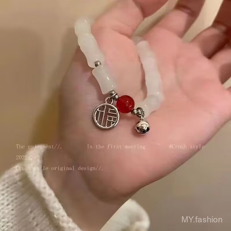 Vòng tay cặp đôi bằng bờ tre - Phù hợp làm quà tặng tình yêu dành cho bạn gái với ý nghĩa may mắn.